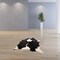 Homeroots 0.25 x 6 x 7 in. Kobe Cowhide Rug Black and amp; White 293172 - alternate 2